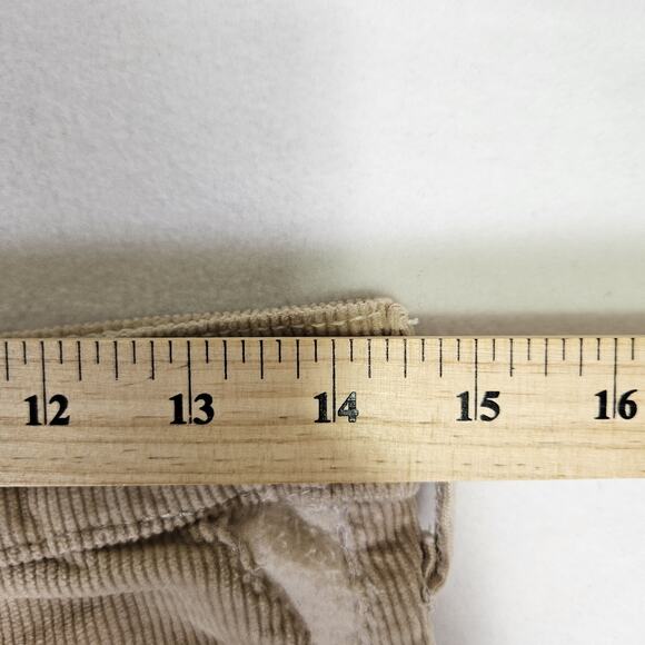 We The Free People Revolve Risk Taker Cord Jeans Corduroy Birch Beige 29 ALTERED - Picture 12 of 15